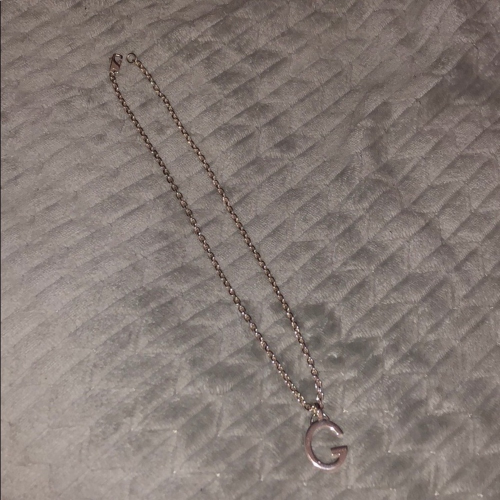 GUCCI “G” Necklace. Sterling Silver 925 - Picture 1 of 2